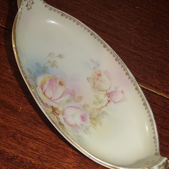 Antique decorative dish, trinket dish, candy dish. - Picture 6 of 14